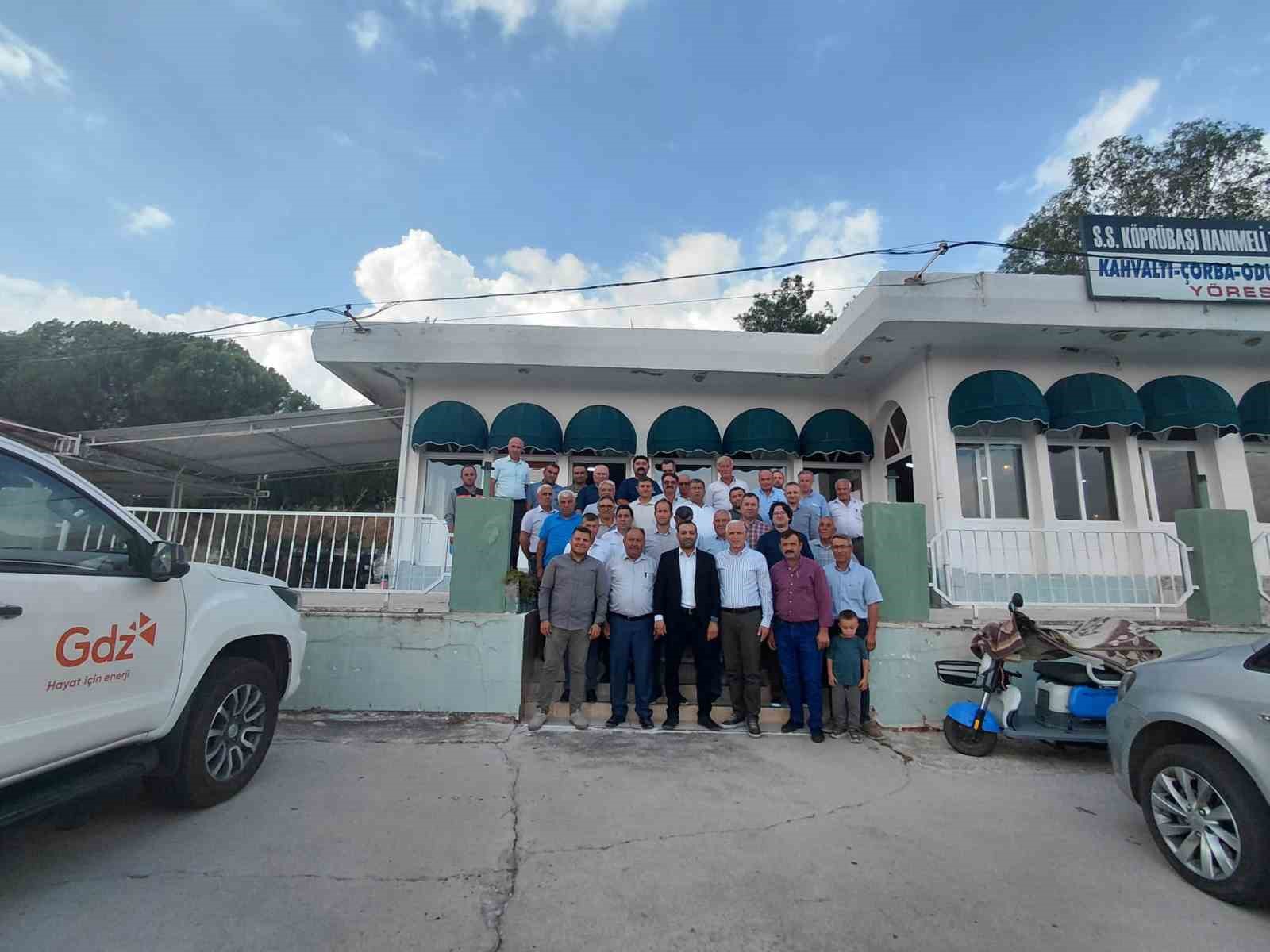 Gdz Elektrik, Salihli ve K&ouml;pr&uuml;başı muhtarlarıyla buluştu