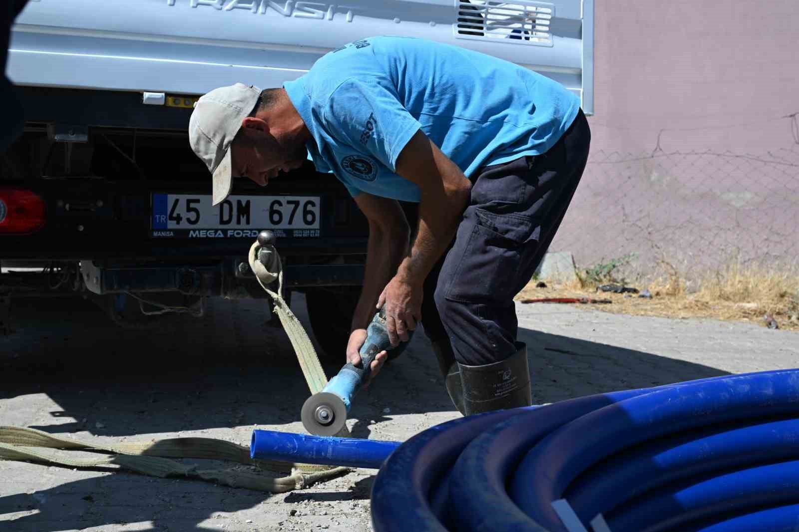Yağcılar&rsquo;da yıllardır beklenen i&ccedil;me suyu hattı d&ouml;şeniyor
