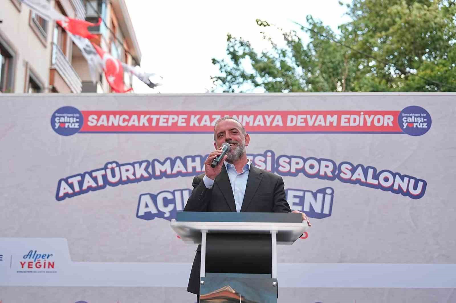 Sancaktepe Belediyesi’nden spora dev yatırım: Atatürk Mahallesi Spor Salonu hizmete açıldı