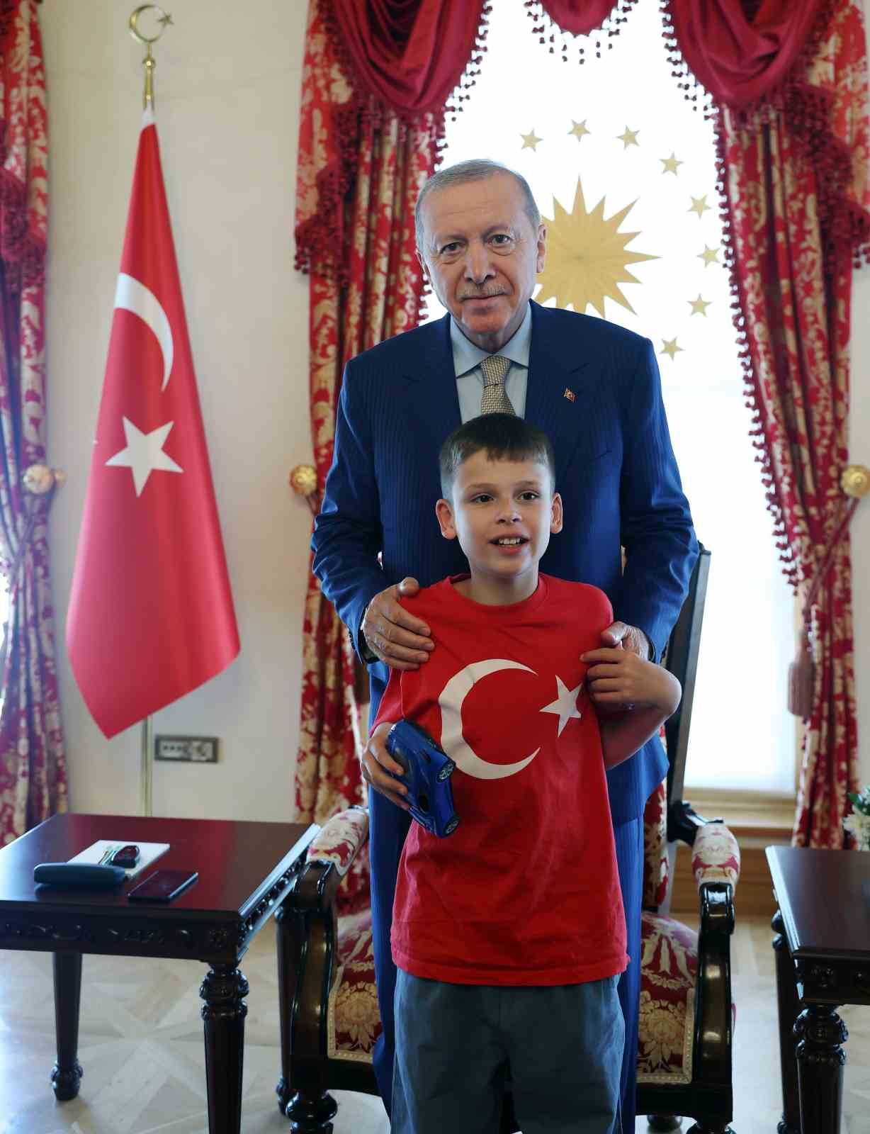 Cumhurbaşkanı Erdoğan "Cake Not Hate" kampanyasıyla tanınan Joshua Harris&rsquo;i kabul etti