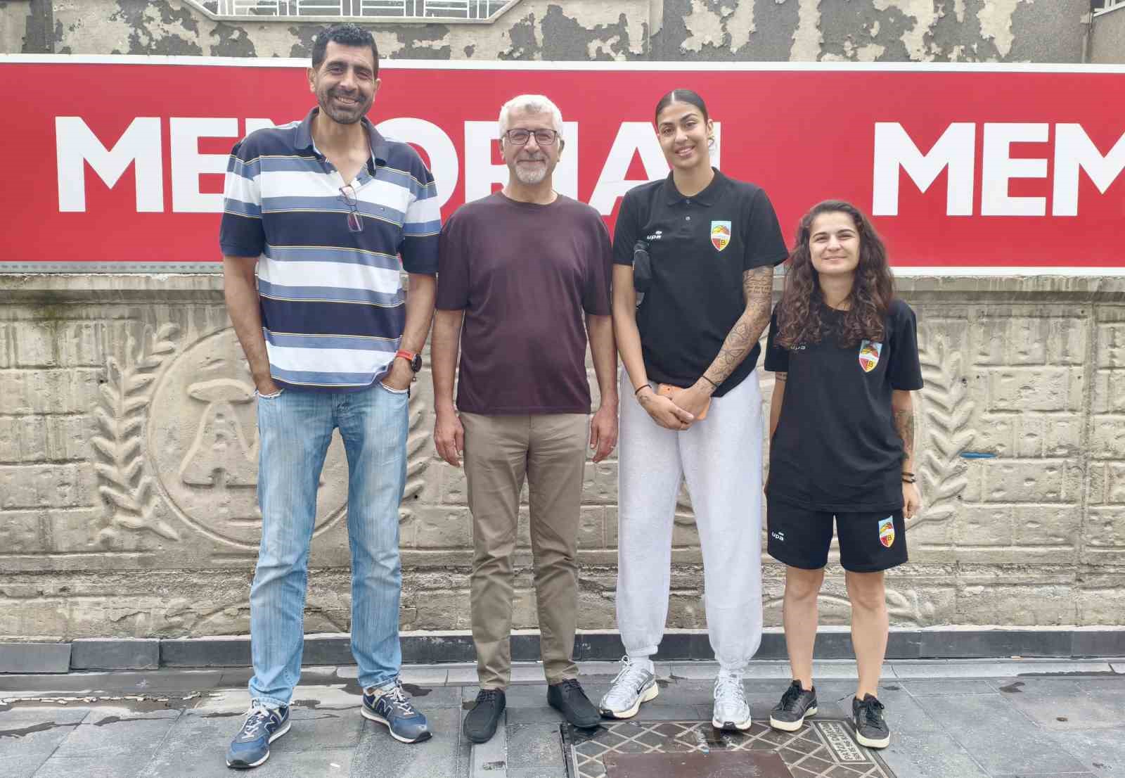 Melikgazi Kayseri Basketbol&rsquo;un yeni transferi sağlık kontrol&uuml;nden ge&ccedil;ti