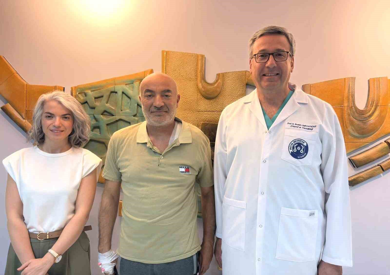 &Ccedil;orum&rsquo;dan gelen hastaya Erciyes &Uuml;niversitesi Hastaneleri&rsquo;nde başarılı ameliyat