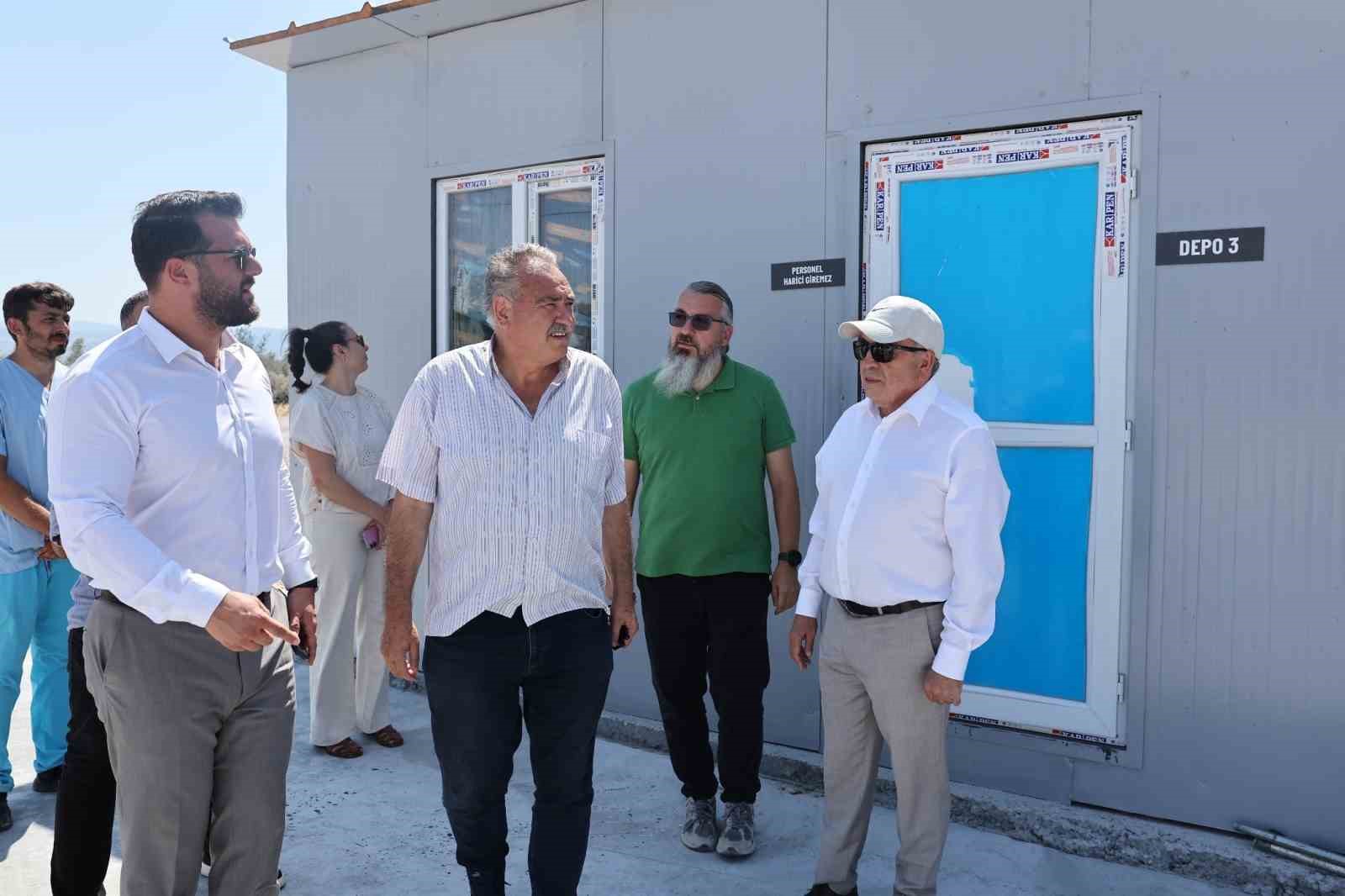 Başkan Şadi &Ouml;zdemir&rsquo;den &rsquo;Umut Ağacı&rsquo;na inceleme ziyareti