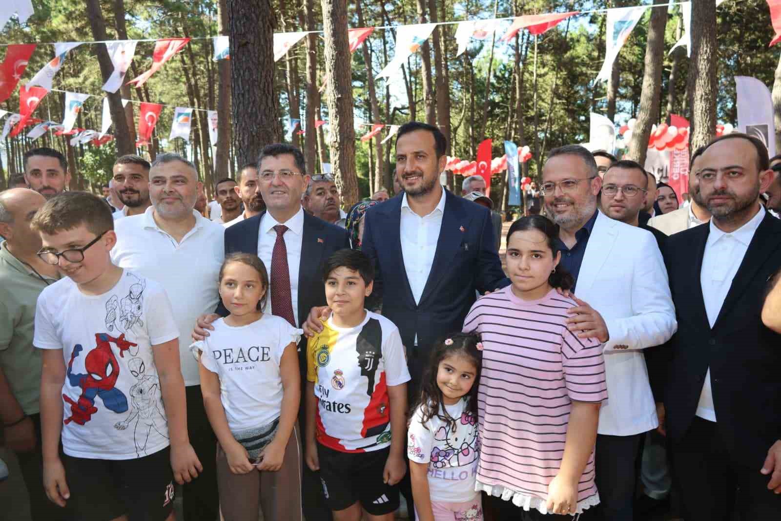 &Ccedil;ekmek&ouml;y&rsquo;de Reşadiye Mesire Alanı t&ouml;renle hizmete a&ccedil;ıldı