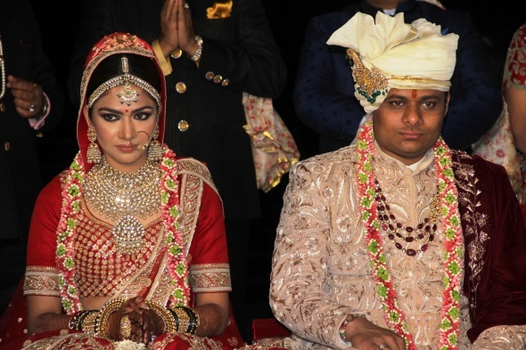5 milyon dolarlık Hint düğünü sona erdi