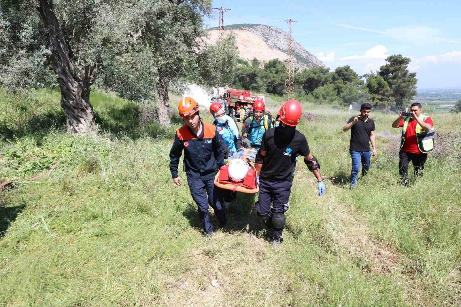 Manisa&rsquo;da 5 il&ccedil;ede eş zamanlı orman yangını tatbikatı ger&ccedil;ekleştirildi
