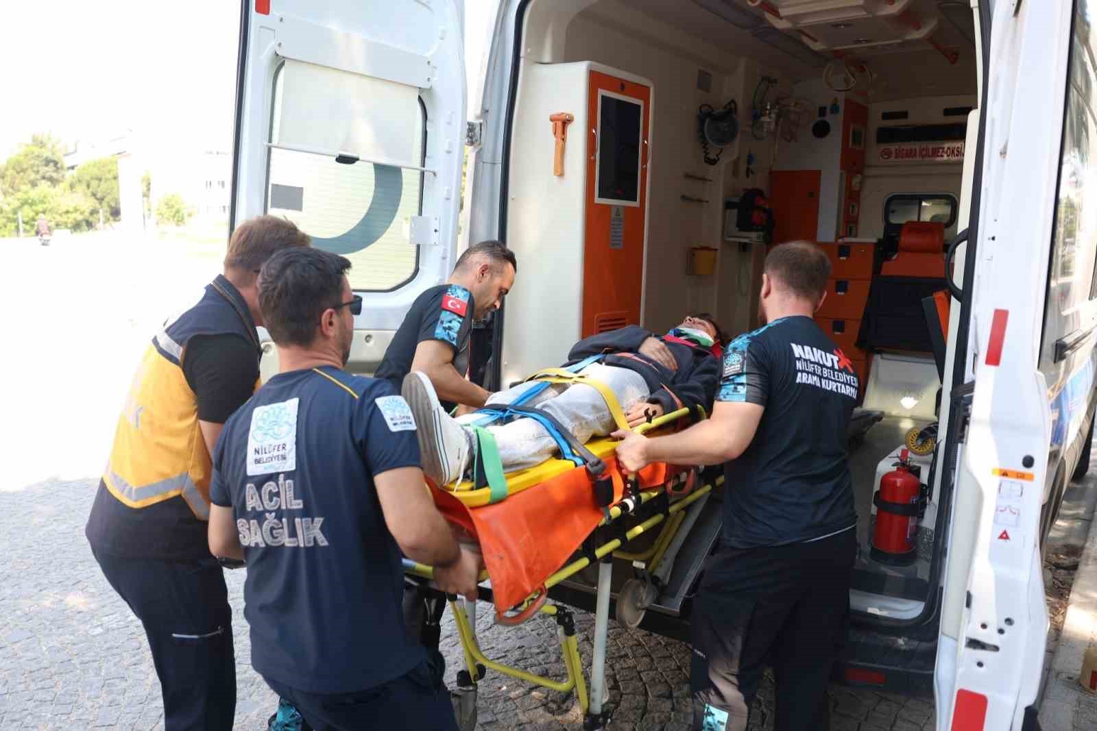 Nil&uuml;fer&rsquo;de deprem ve yangın tatbikatı