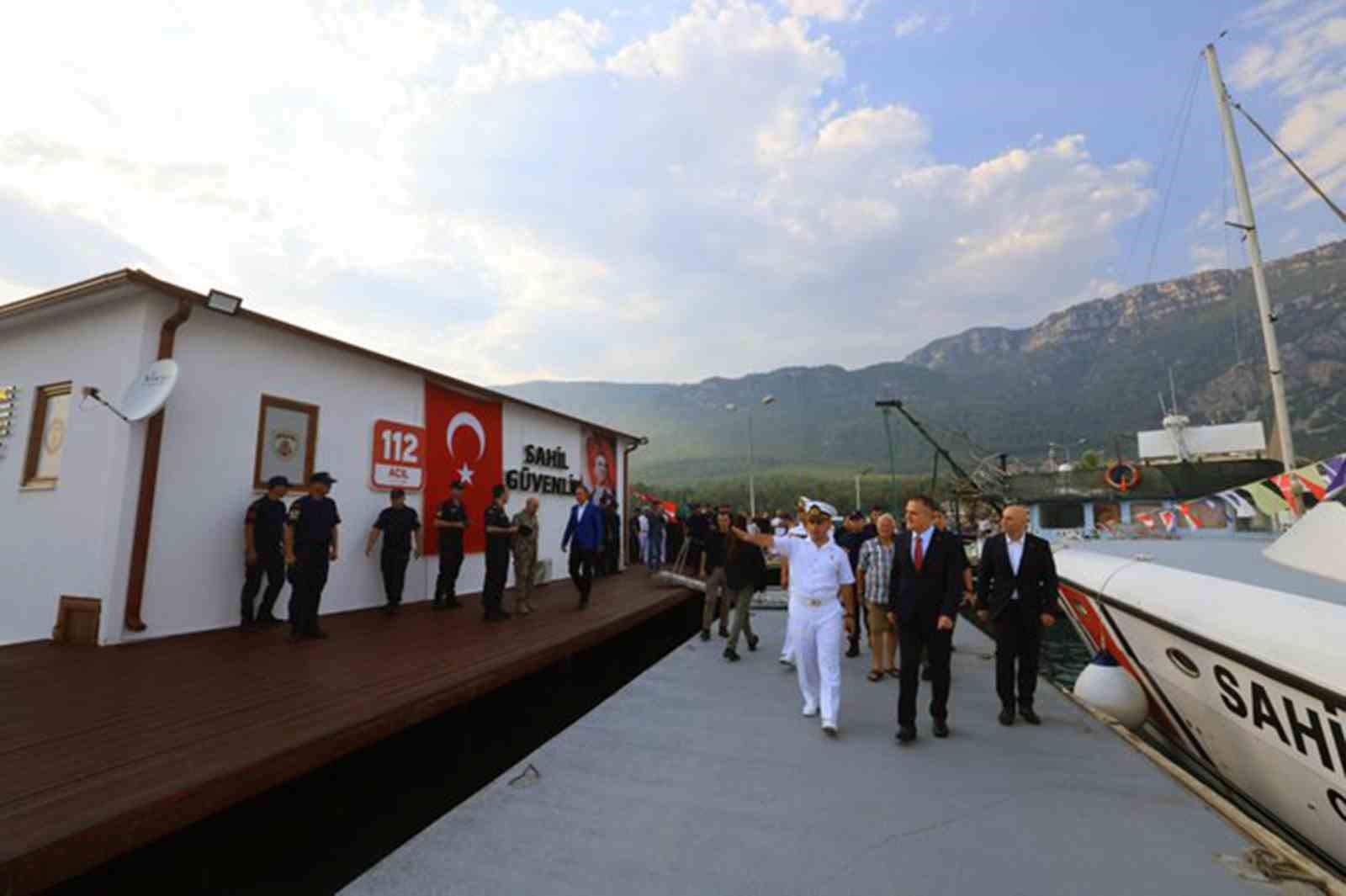 Akyaka&rsquo;ya Sahil G&uuml;venlik Kolluk Destek hizmet binası