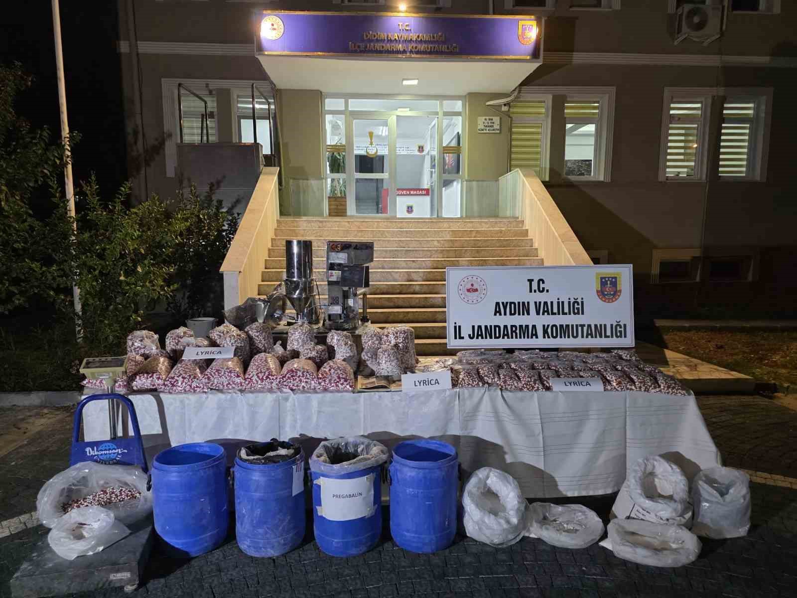 Didim&rsquo;de sentetik hap imalathanesine baskın