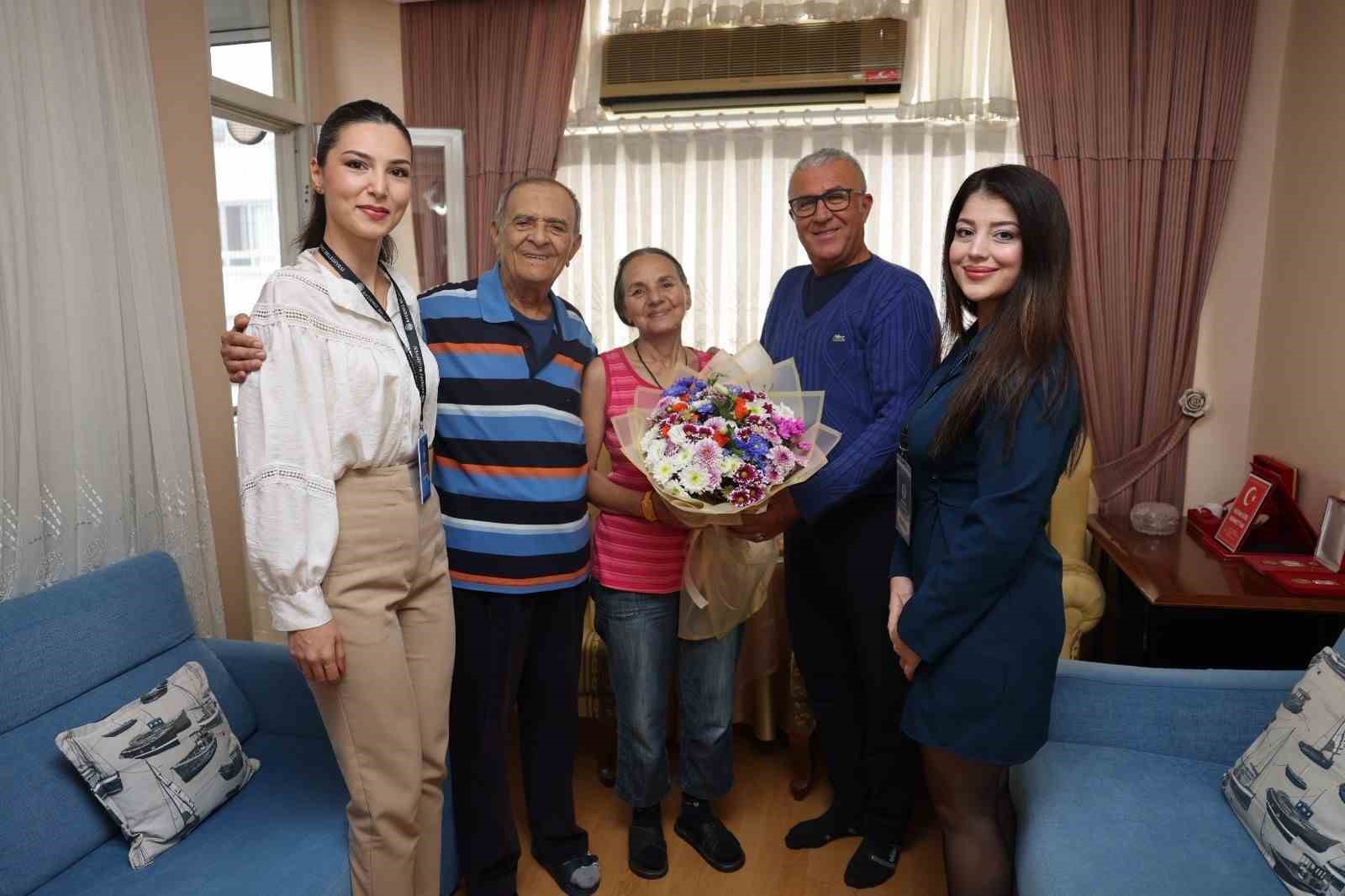Akdeniz Belediyesinden yaşlılara vefa