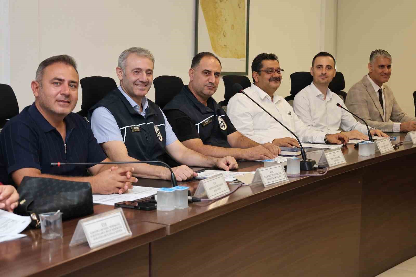 UKOME Eyl&uuml;l ayı toplantısında 42 g&uuml;ndem maddesi karara bağlandı