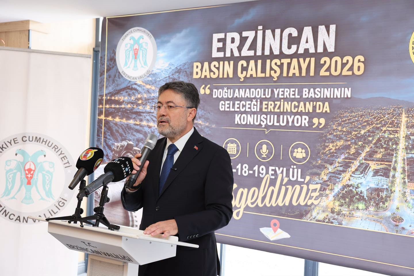 Erzincan Basın &Ccedil;alıştayı ger&ccedil;ekleştirildi