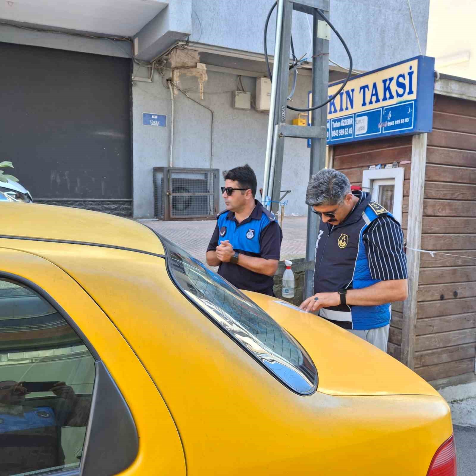 Sinop&rsquo;ta ticari taksiler denetlendi
