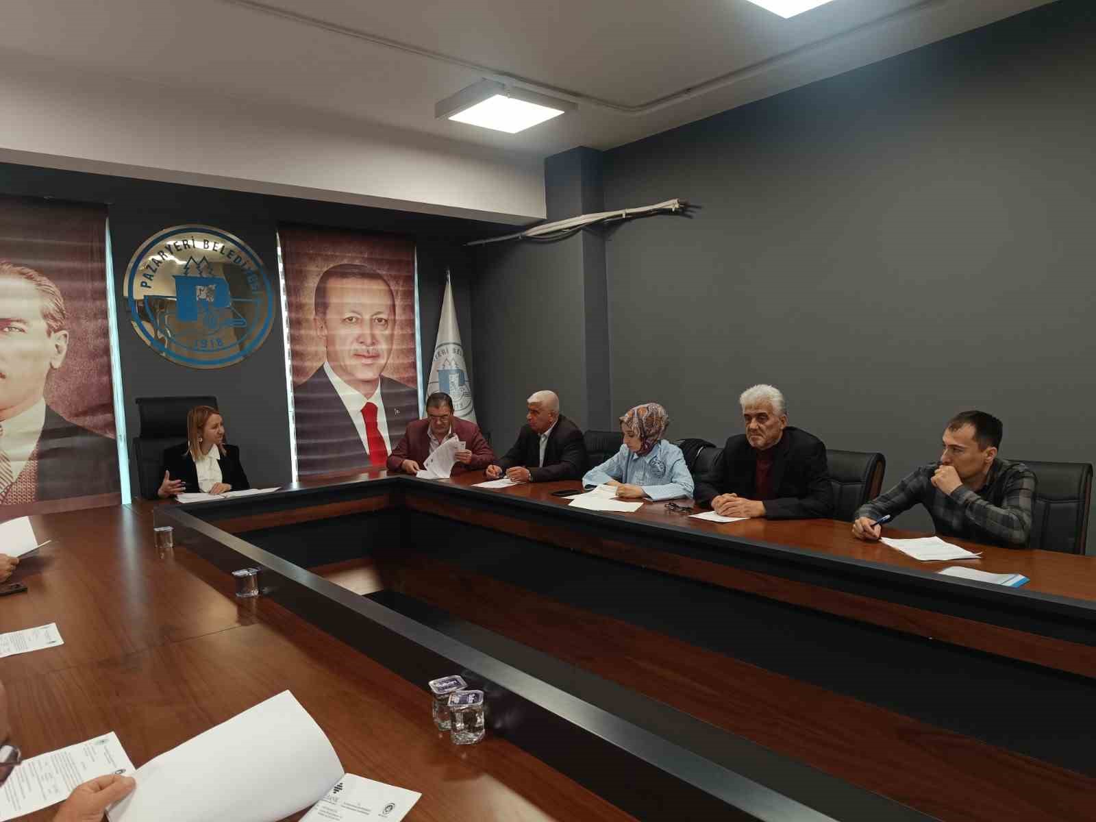 Pazaryeri Belediyesi Meclisi olağanüstü toplandı