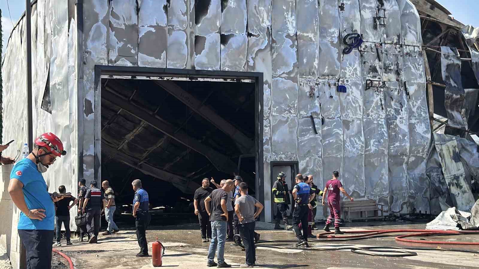 Kocaeli&rsquo;de kimya fabrikasında yangın: 2 iş&ccedil;i yaralandı, 2 at telef oldu