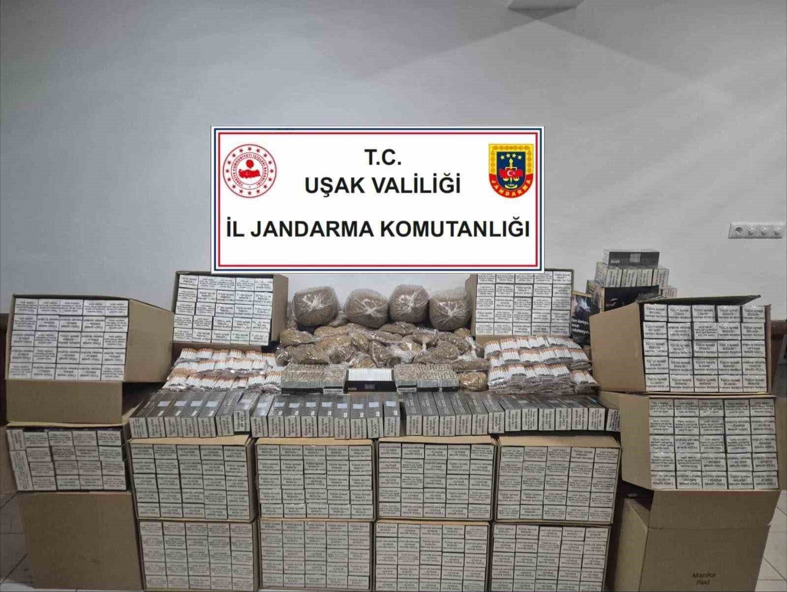 Uşak&rsquo;ta ka&ccedil;ak&ccedil;ılık operasyonu