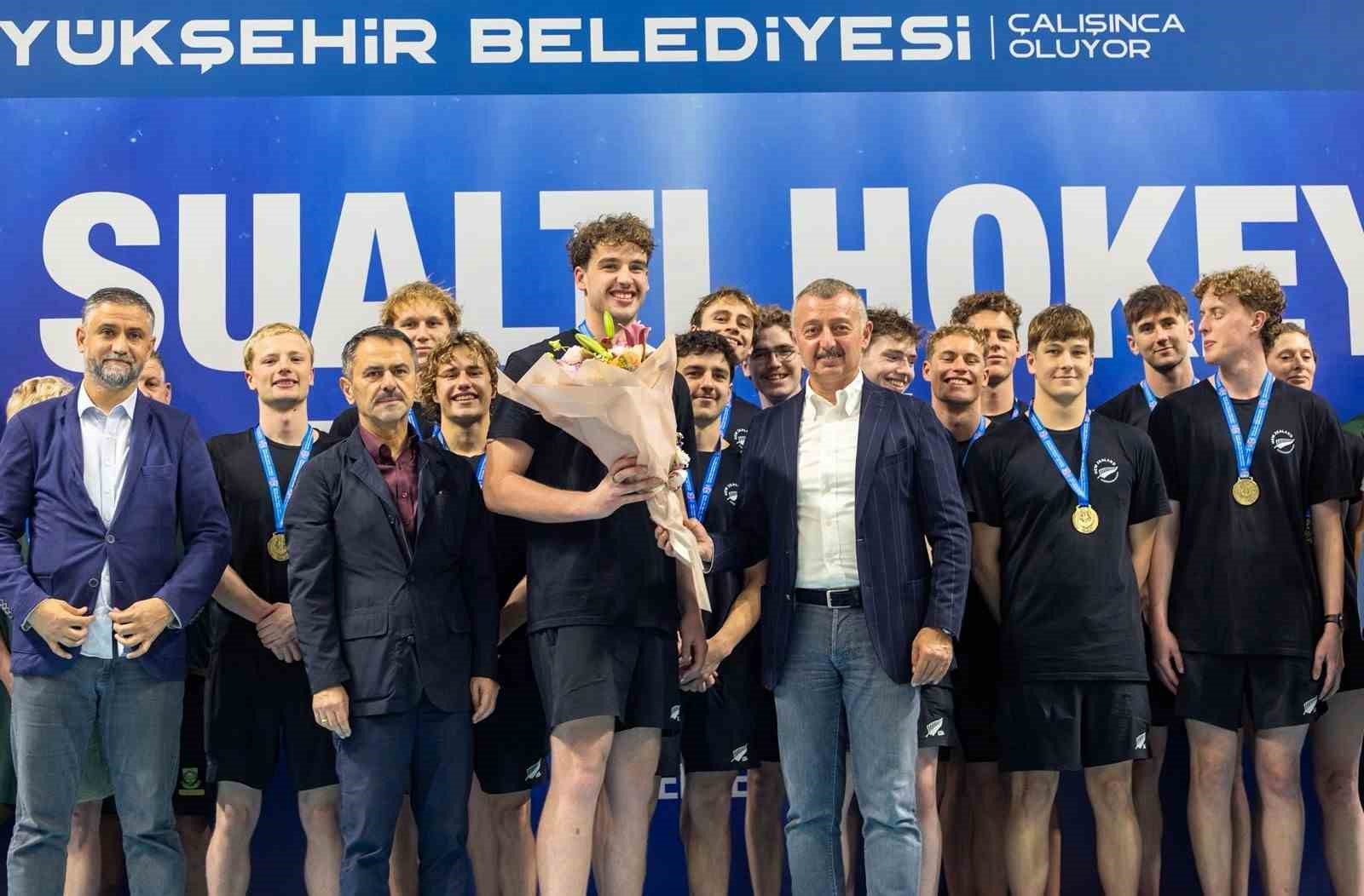 Sualtı Hokeyi Dünya Şampiyonası Kocaeli’de tamamlandı