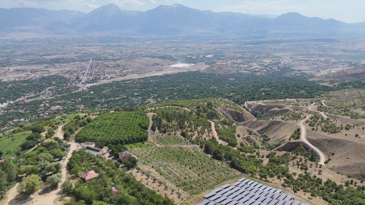 Erzincan&rsquo;ın y&uuml;ksek rakımlı kiraz bah&ccedil;esinde hasat mesaisi
