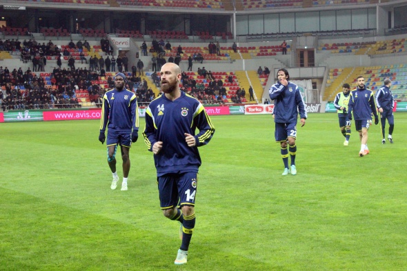 Kayseri Erciyesspor Fenerbahçe maçından kareler