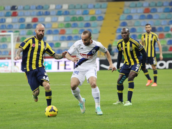 Kayseri Erciyesspor Fenerbahçe maçından kareler