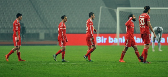 Beşiktaş Çaykur Rizespor’a mağlup