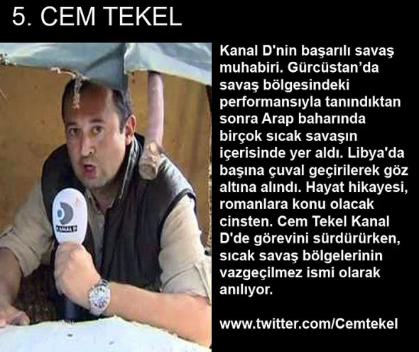 Türkiye'nin en iyi 12 savaş muhabiri