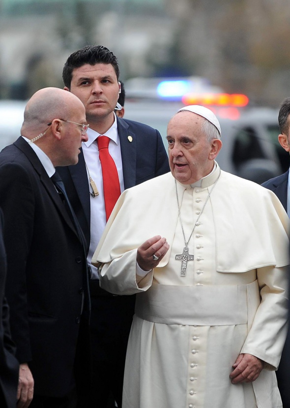 Fotoğraflarla Papa'nın İstanbul ziyareti