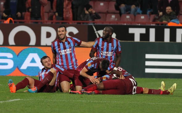 Trabzonspor bir üst tura çıkmayı garantiledi