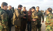 Skandal Görüntüler! Terör Örgütü YPG'den Esad Güçlerine Dostane Karşılama