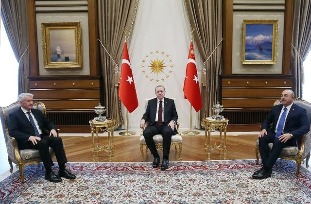Cumhurbaşkanı Erdoğan, Avrupa Konseyi Genel Sekreterini kabul etti