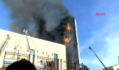 Gaziosmanpaşa'daki Taksim İlkyardım Hastanesi'nde Yangın! Bina Kül Oldu
