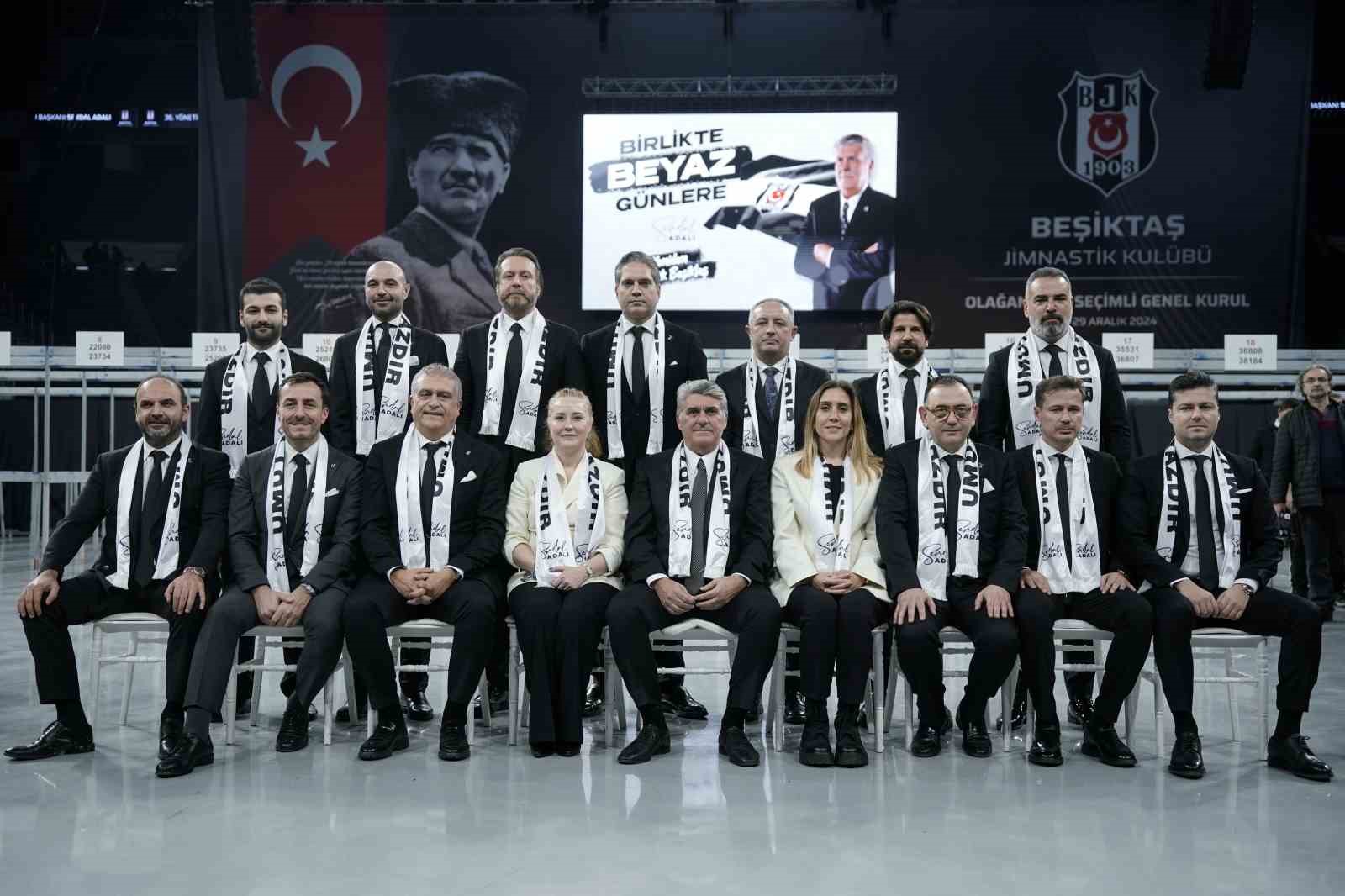 Serdal Adalı: “Beşiktaş’ı güzel günlere hep birlikte taşıyacağız”