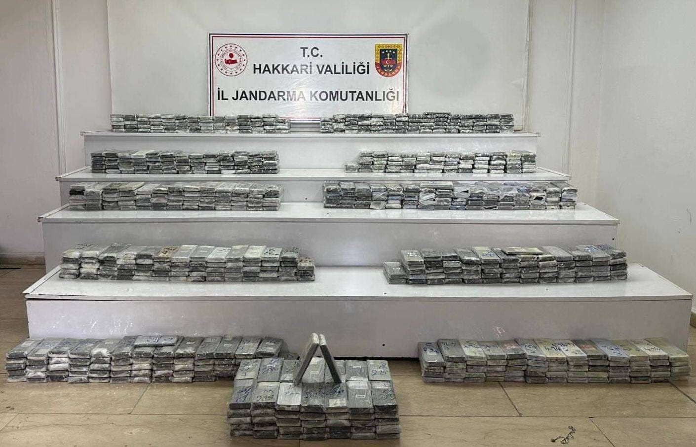 Hakkari’de 1 yılda 852 operasyonda bin 145 şüpheli hakkında işlem yapıldı, 76 şüpheli tutuklandı