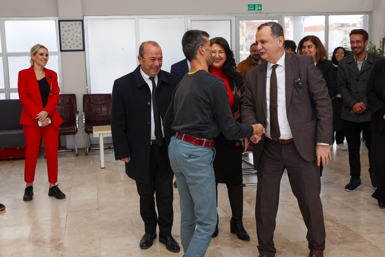 Başkan Balaban, özel öğrencilerin yeni yılını kutladı