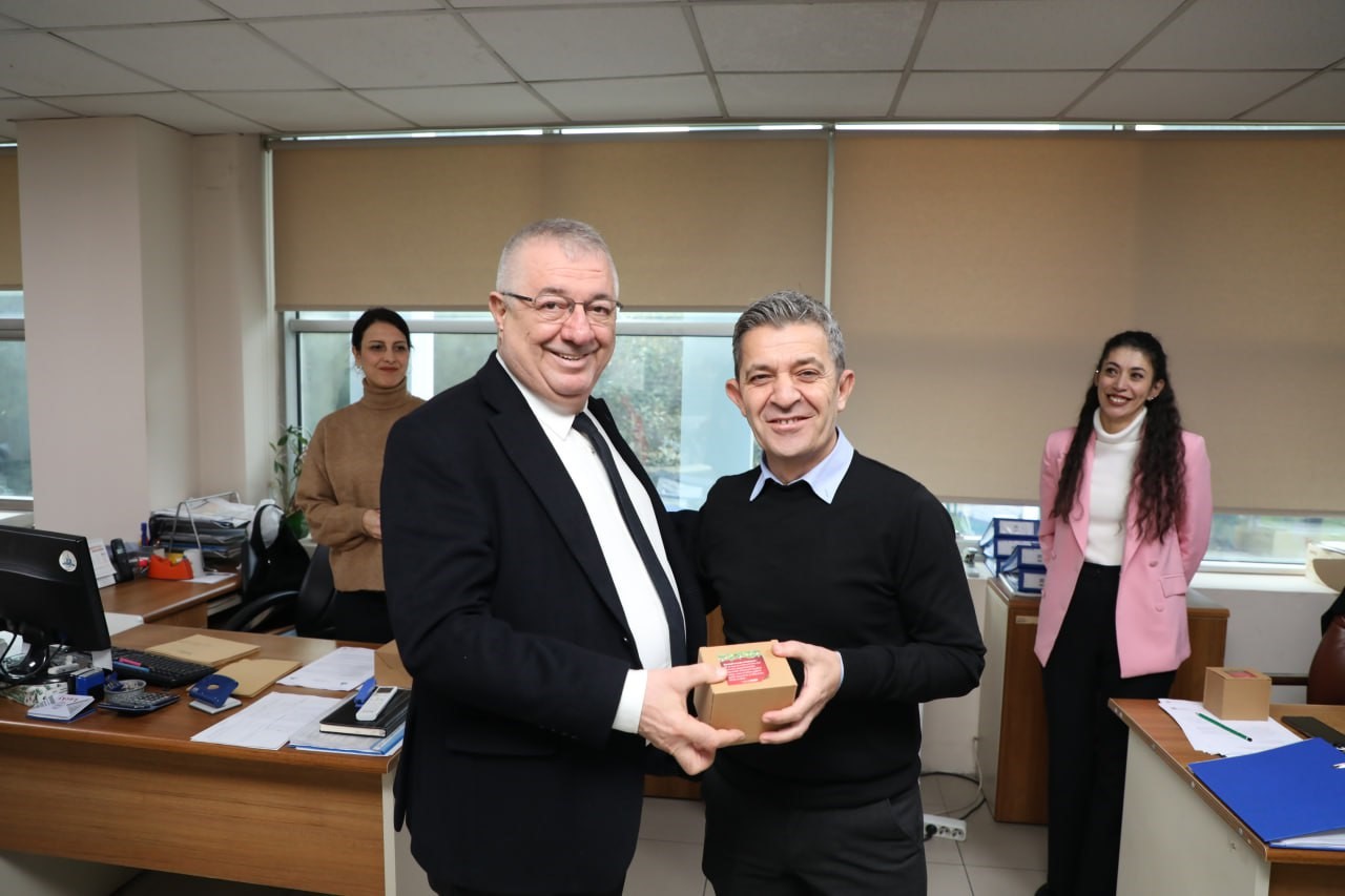 Başkan Ertaş, personelin yeni yılını kutladı