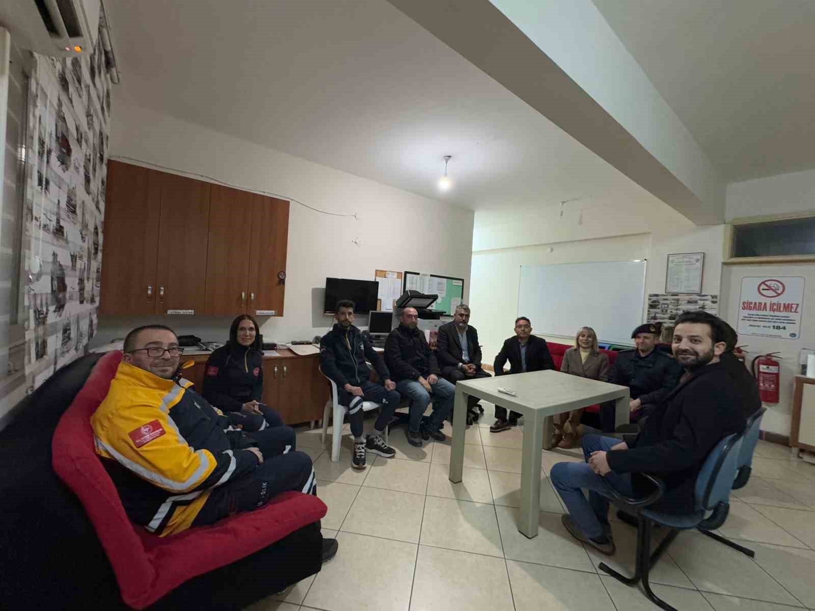 Kaymakam Kaya’dan yeni yıl denetimi