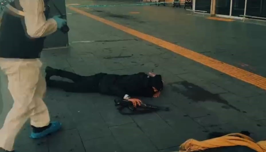 Batman Havalimanı&rsquo;nda ger&ccedil;eğini aratmayan tatbikat nefes kesti
