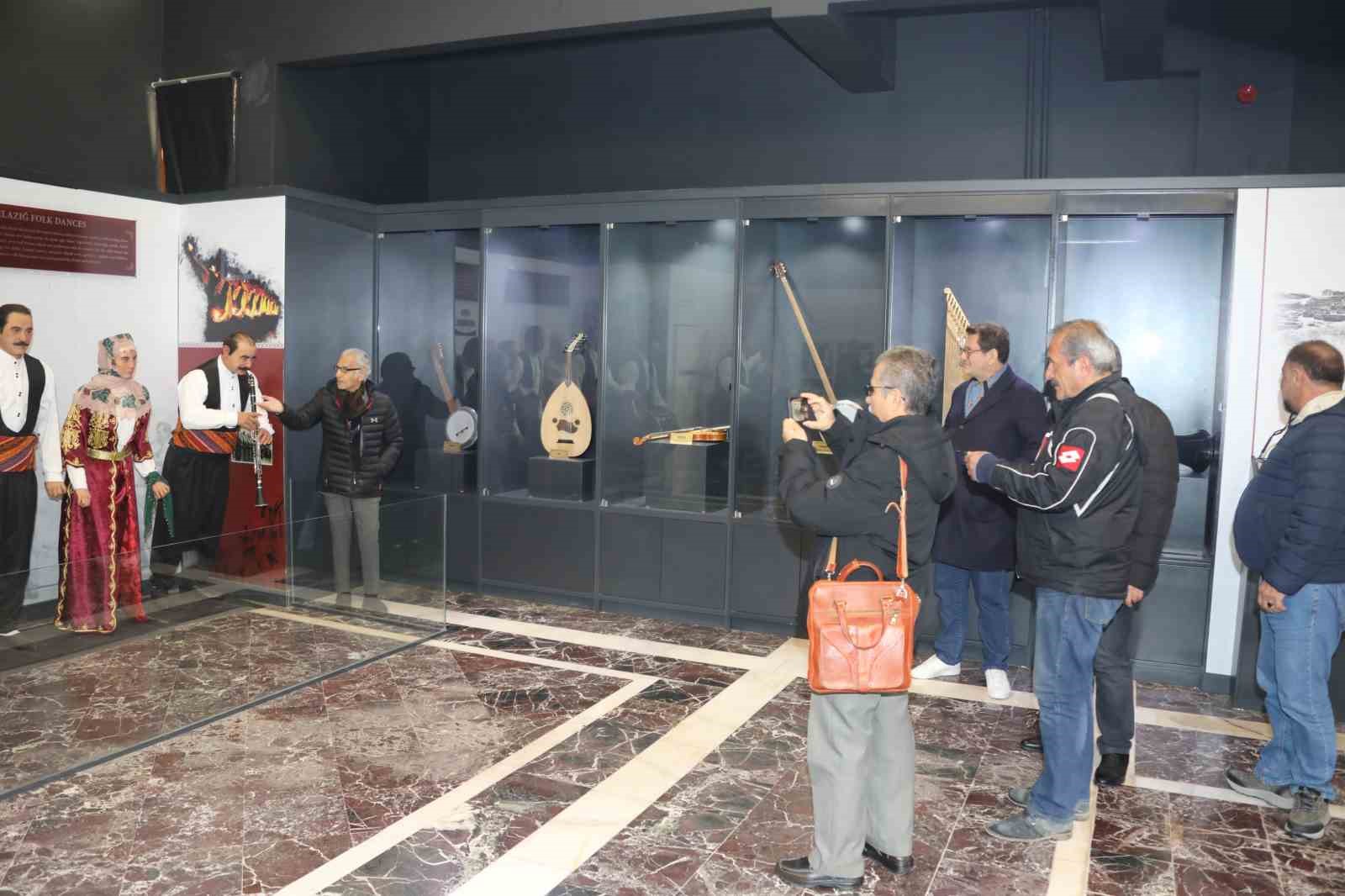 Elazığ Musiki M&uuml;zesini 2 bu&ccedil;uk yılda 55 bin kişi ziyaret etti
