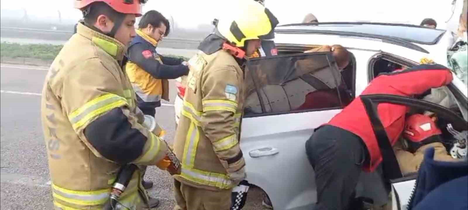 Bandırma-Bursa Karayolunda trafik kazası: 5 Yaralı
