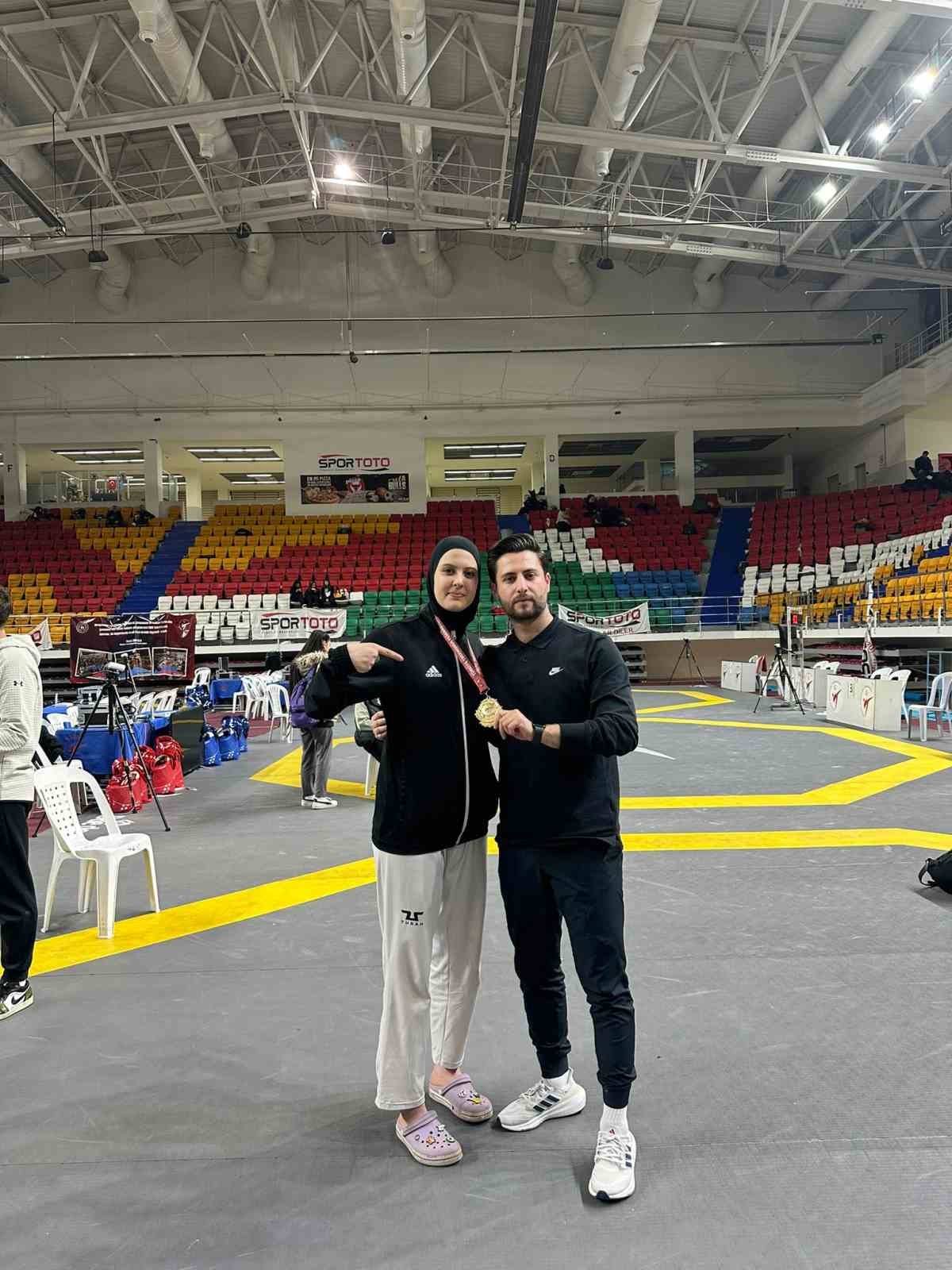 Aydınlı Elifnaz, 6. kez T&uuml;rkiye Şampiyonu oldu
