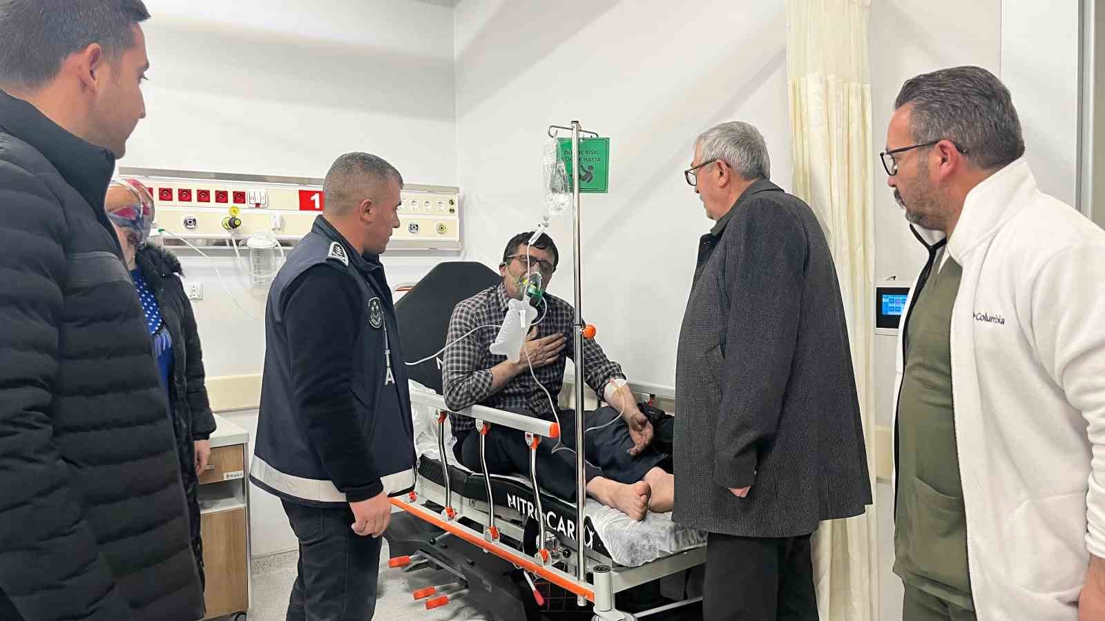 B&uuml;nyan&rsquo;da bir evde &ccedil;ıkan yangından 3 kişi etkilendi
