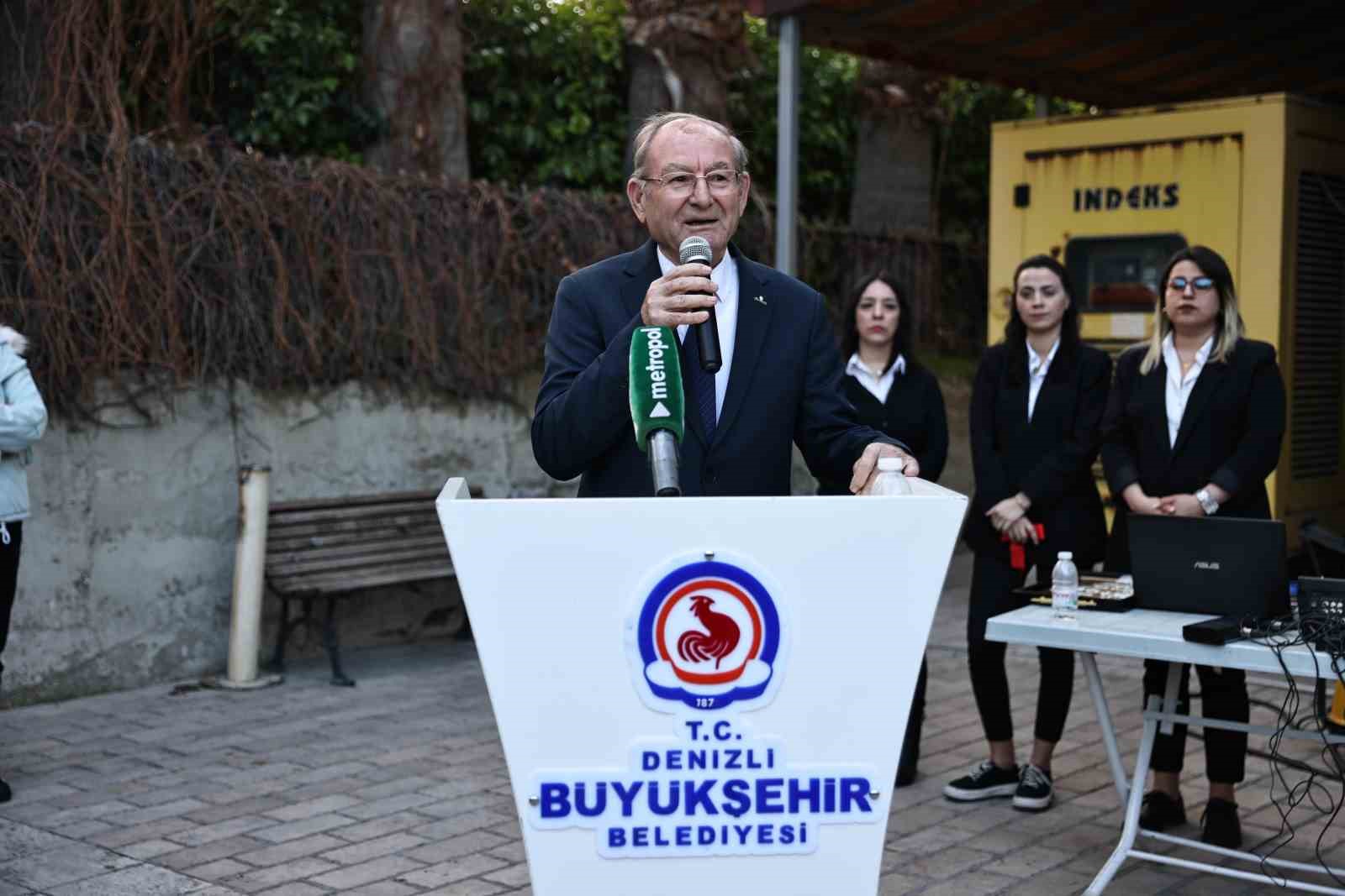 Denizli B&uuml;y&uuml;kşehirden karikat&uuml;r ustası Latif Demirci&rsquo;ye vefa
