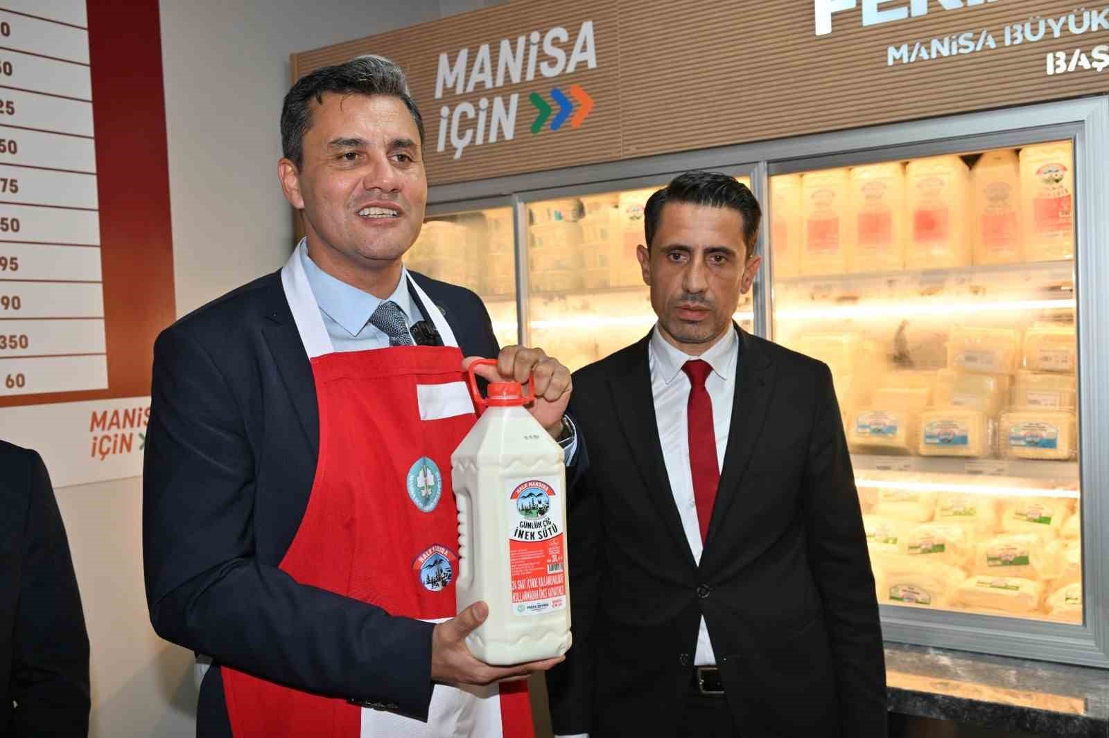 Manisa B&uuml;y&uuml;kşehir Belediyesi &uuml;reticiden t&uuml;keticiye k&ouml;pr&uuml; oldu
