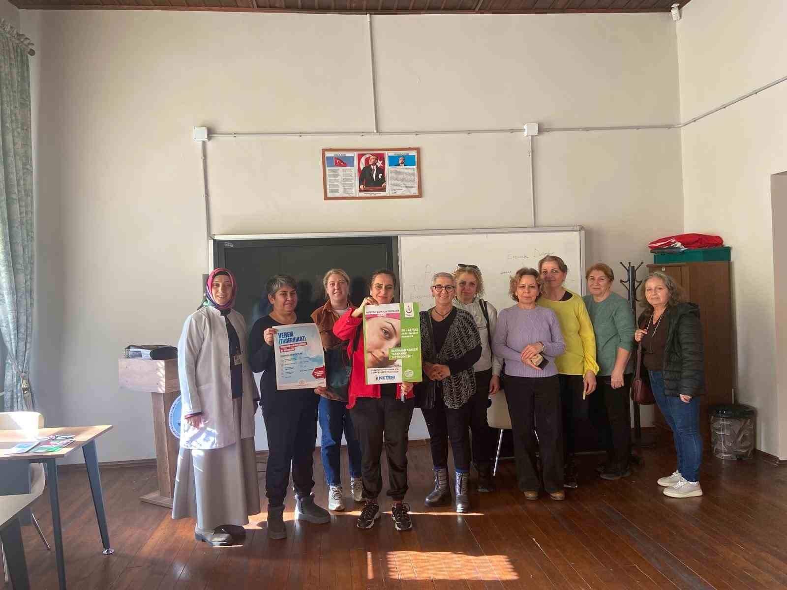 Akçakoca’da kanser ve tüberküloz eğitimi