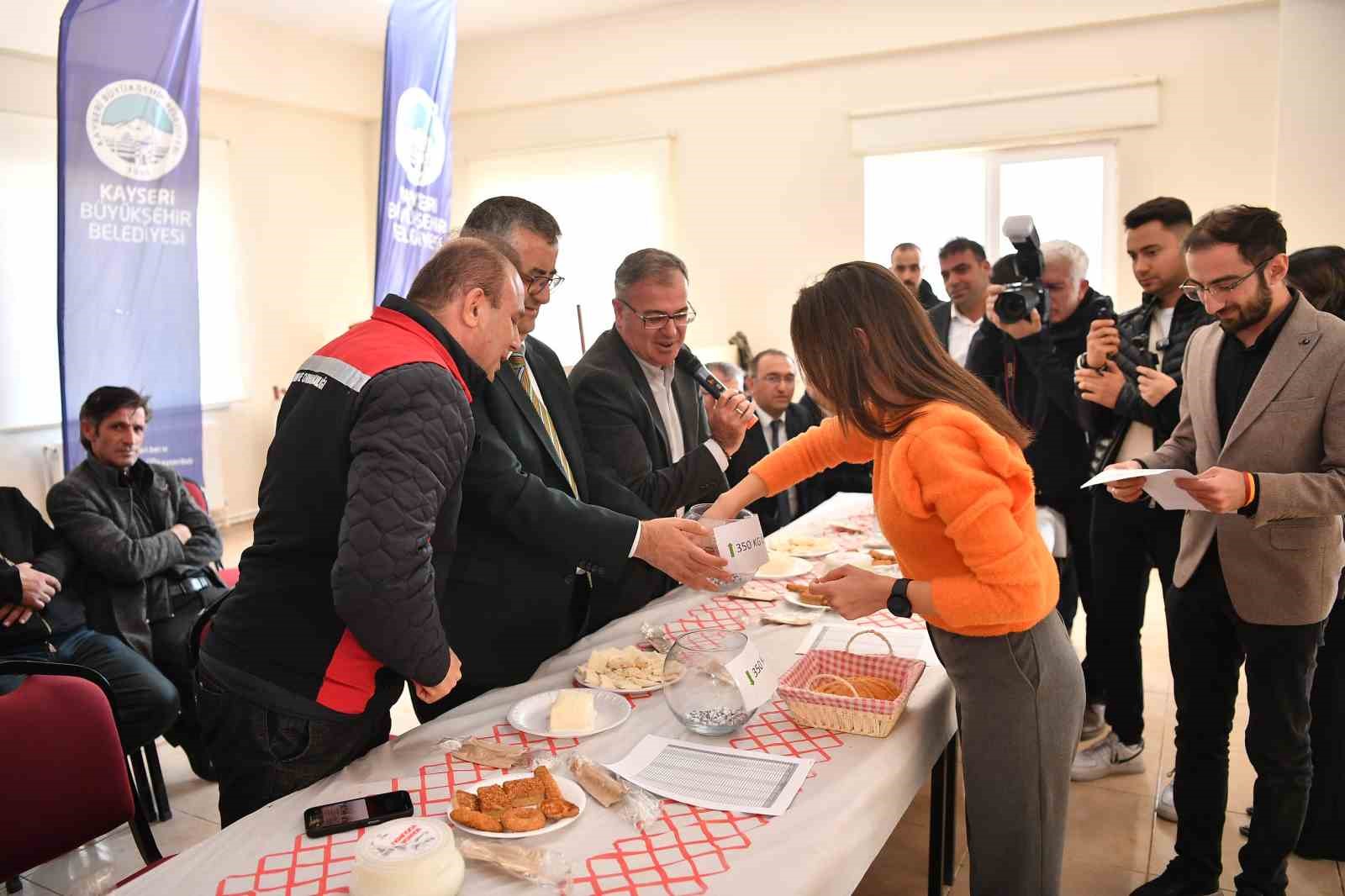 Damızlık manda desteği kura &ccedil;ekilişi yapıldı
