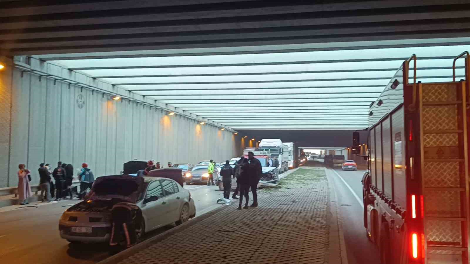 Malatya’da 4 araç birbirine girdi: 7 yaralı