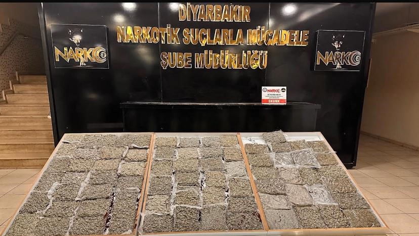 Diyarbakır&rsquo;da uyuşturucu operasyonlarında 68 ş&uuml;pheli tutuklandı
