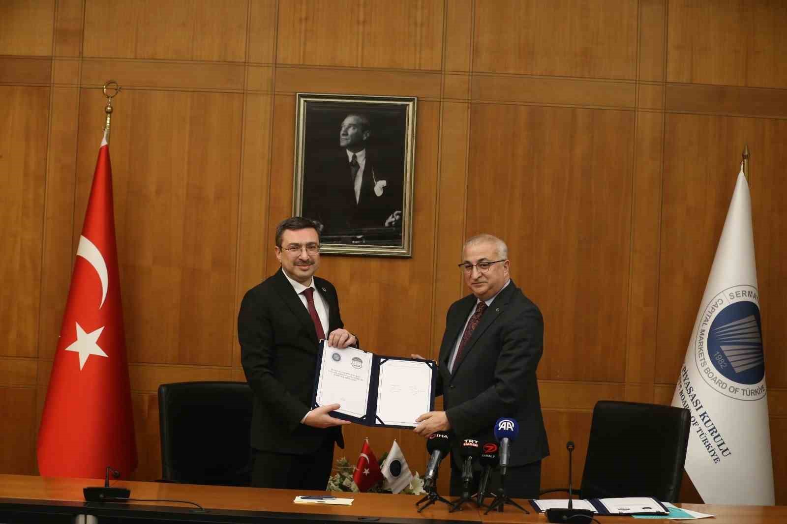 SPK ile Yargıda Birlik Derneği arasında iş birliği protokol&uuml;
