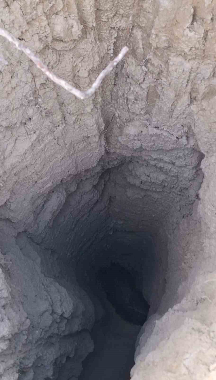 Kuyuya d&uuml;şen ke&ccedil;i i&ccedil;in itfaiyeciler seferber oldu
