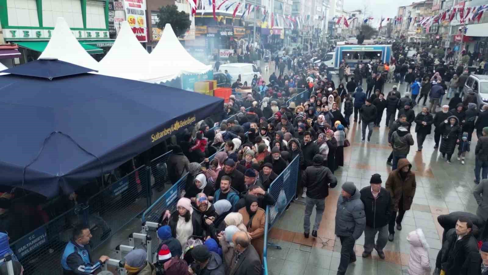 Sultanbeyli Hamsi Festivali&rsquo;ne yoğun ilgi
